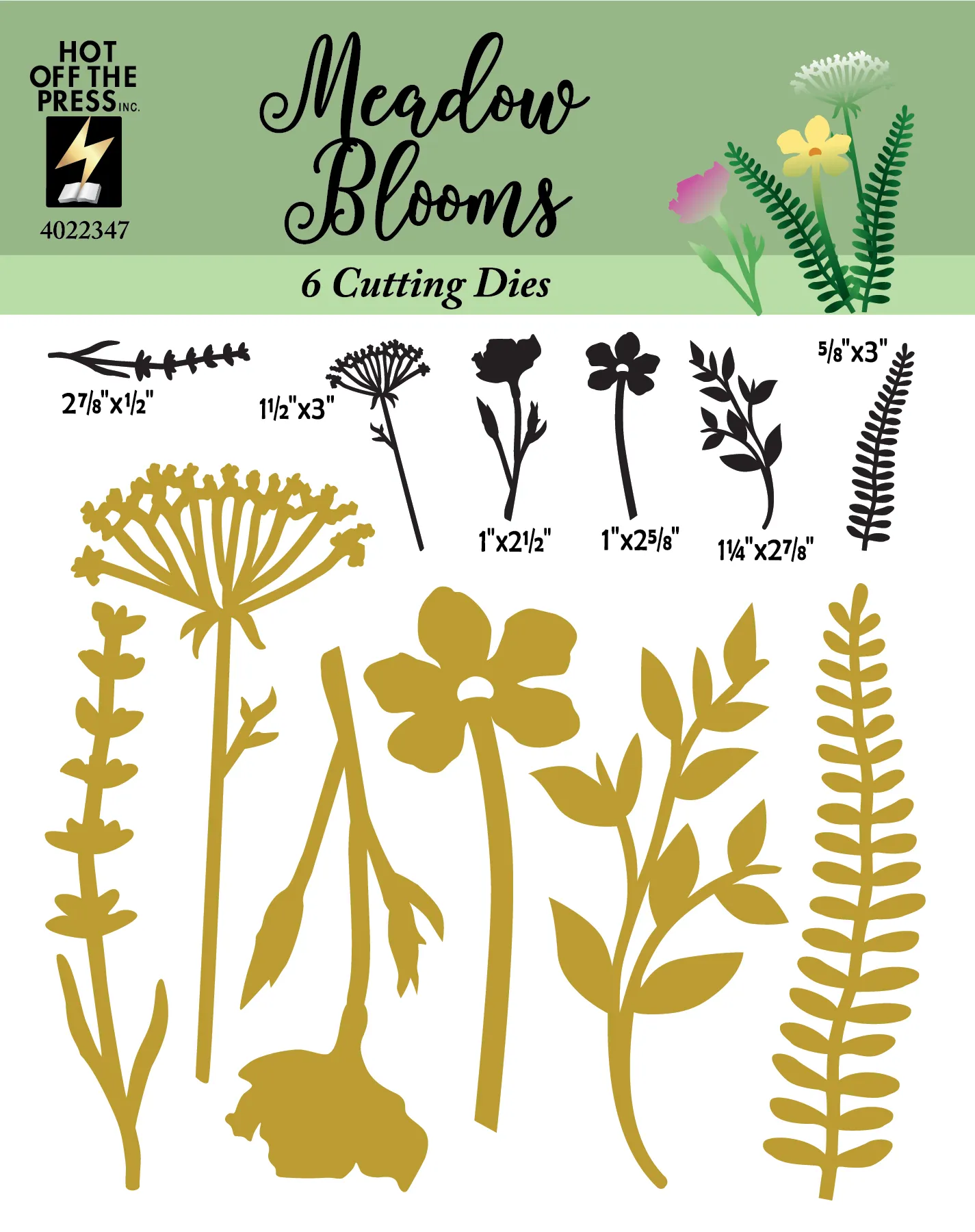 Meadow Blooms Cutting Dies